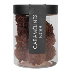 Caramélines au chocolat noir 72% de cacao 150g