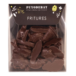 Fritures de Noël chocolat noir